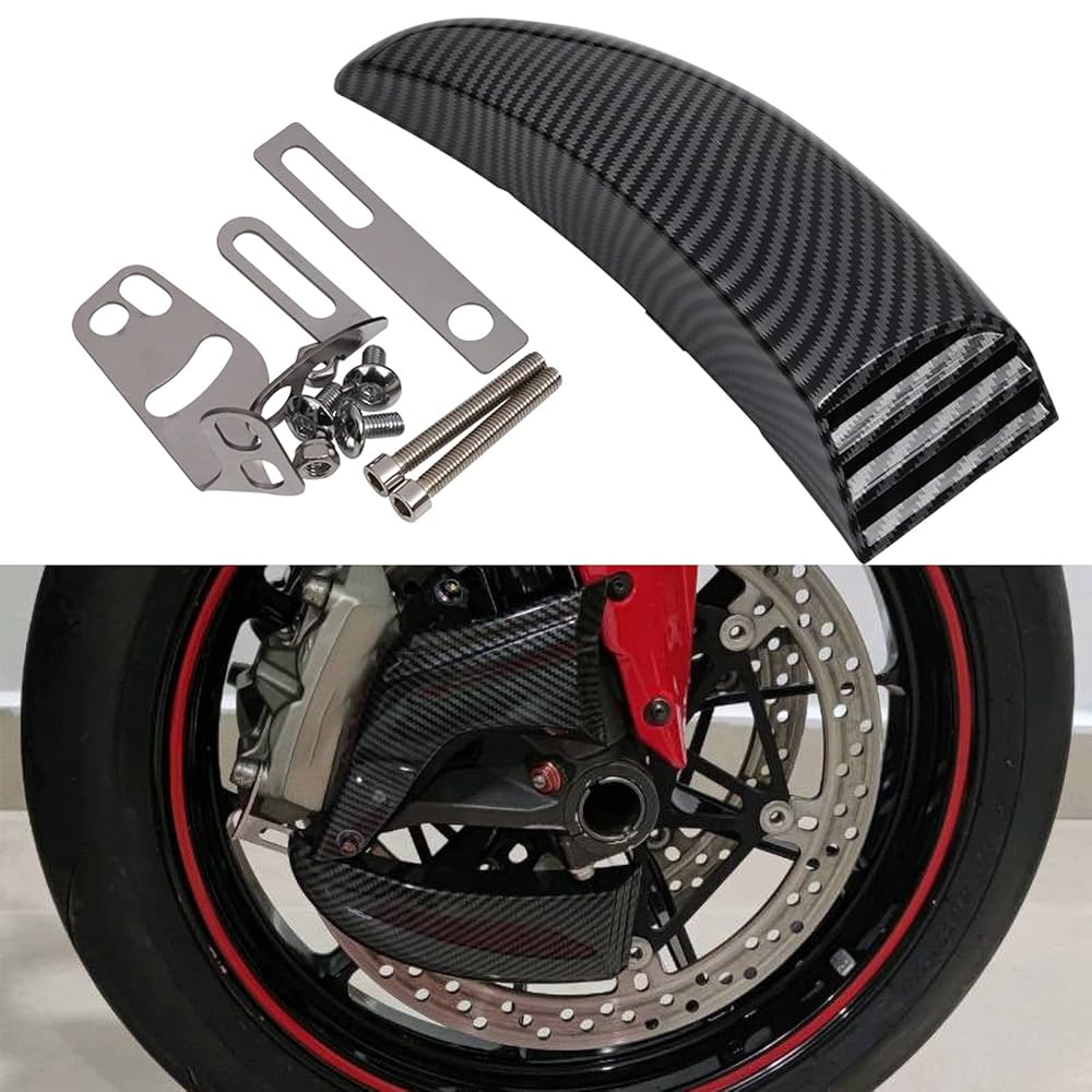 SS Air Brake Cooling Ducts Front Brake Brake Disc Guard Caliper